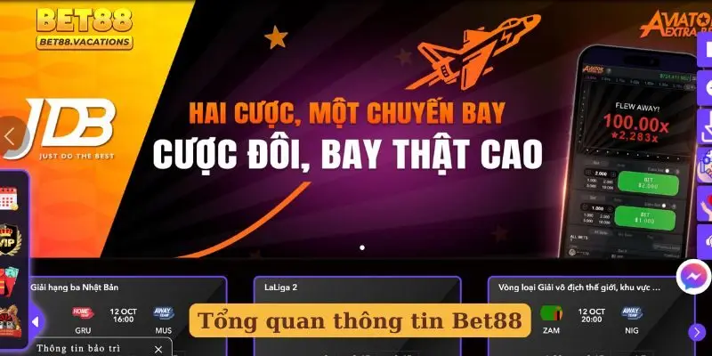 Tổng quan thông tin Bet88