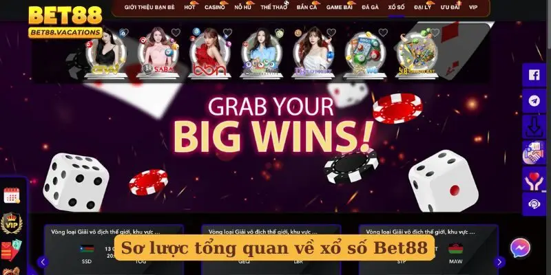 Sơ lược tổng quan về xổ số Bet88